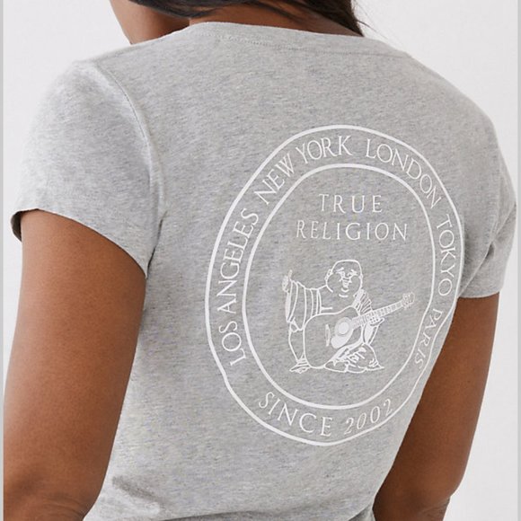 True Religion Tops - True Religion - Buddha V tee